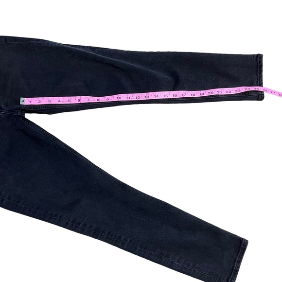 AGOLDE Nico High Rise Slim Jeans Size 26 Black - Picture 7 of 14